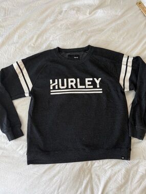 Hurley Heather Dark Grey Crewneck